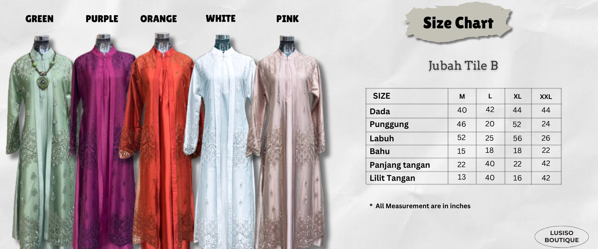 Jubah Tile B